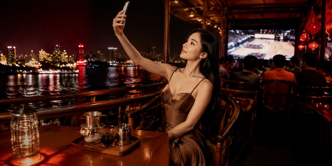 Người dùng Hà Nội thưởng thức cà phê và theo dõi kết quả jackpot trực tuyến