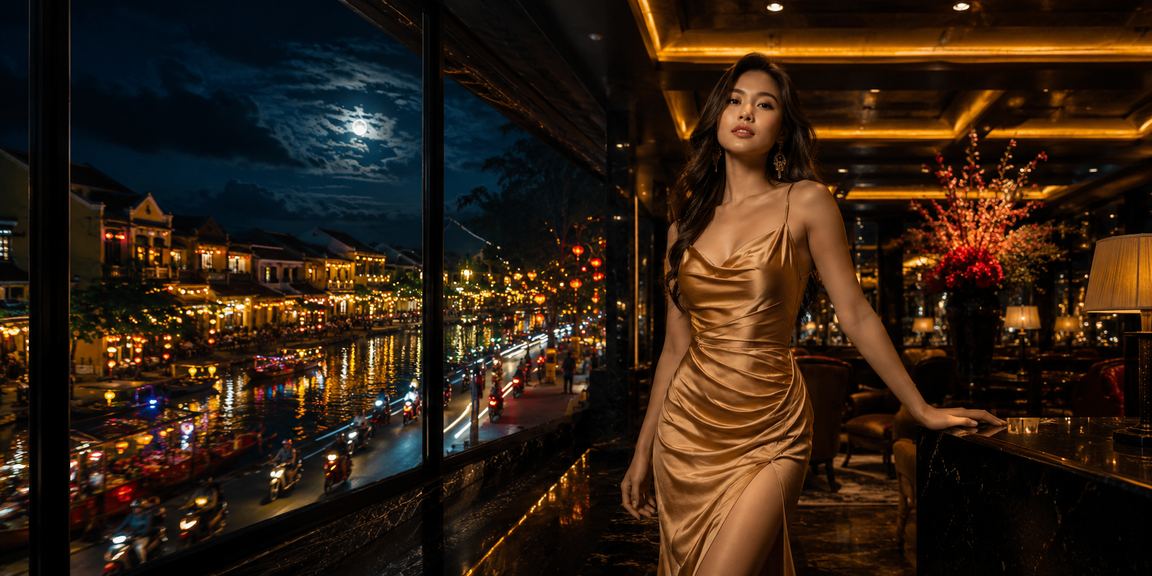 Người dùng Hội An nhận cashback bonus và kiểm tra tài khoản qua app di động